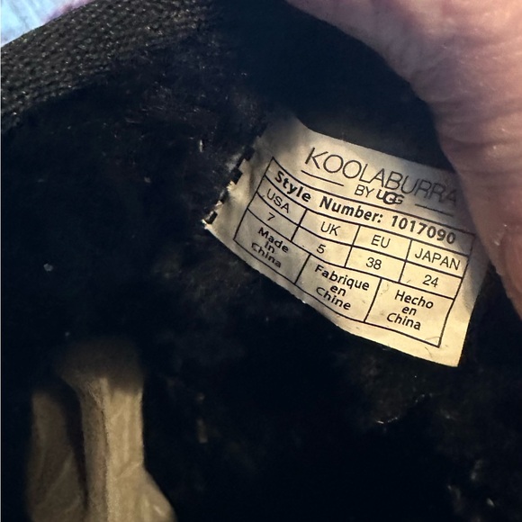 Koolaburra by UGG Black Boots size 7 - Picture 6 of 9